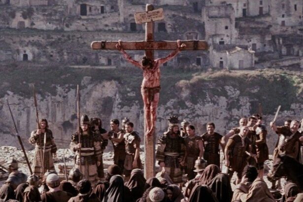 Fotografía de la película "La Pasión" de Mel Gibson, filmada en Matera.