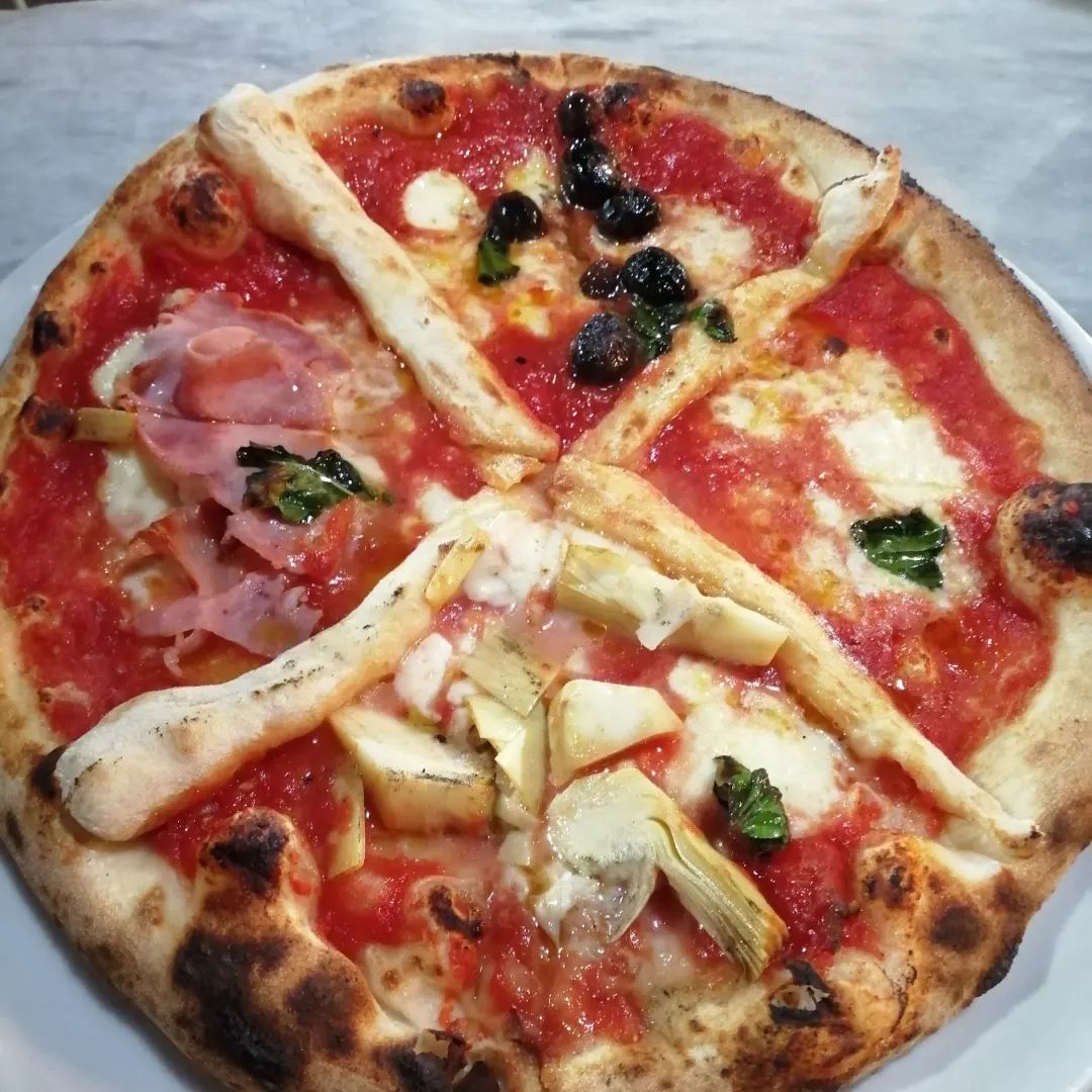 Pizza from Il Piccolo Ranch, Maratea
