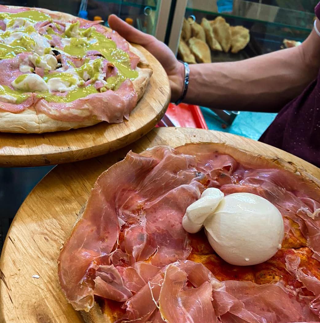 Pizza della Pizzeria Malu, Lagonegro - Foto uff.
