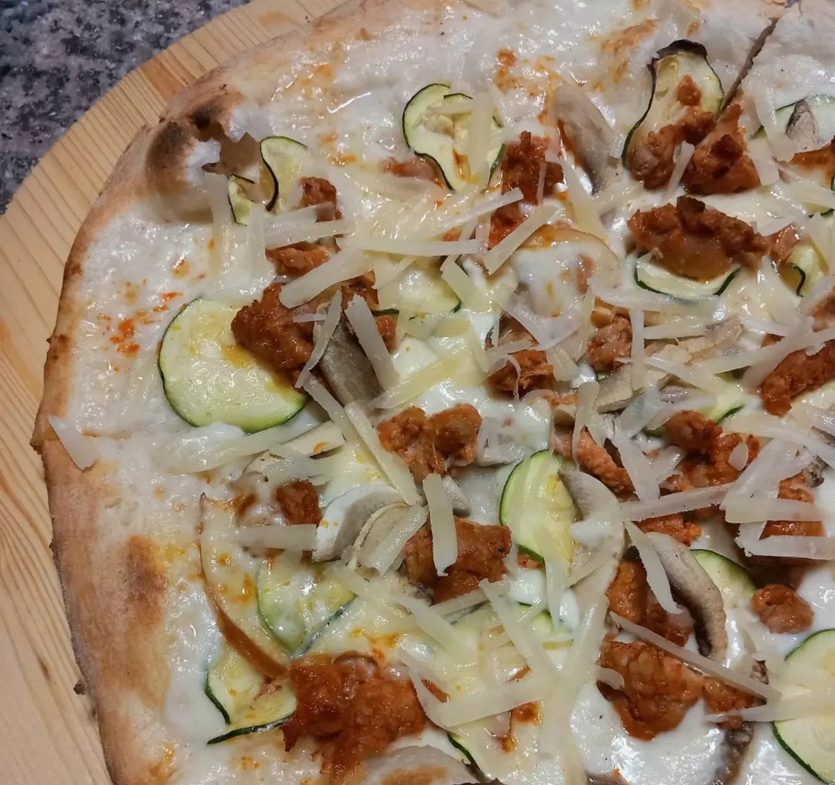 Pizza della Pizzeria Simpatia